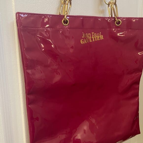Jean Paul Gaultier Fuchsia pink  tote bag - Picture 3 of 9